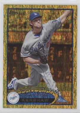 2012 Topps - [Base] - Gold Sparkle #600 - Clayton Kershaw