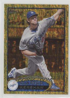 2012 Topps - [Base] - Gold Sparkle #600 - Clayton Kershaw