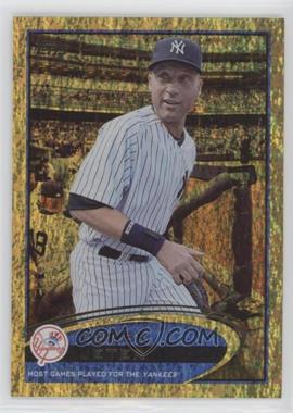 2012 Topps - [Base] - Gold Sparkle #641 - Derek Jeter