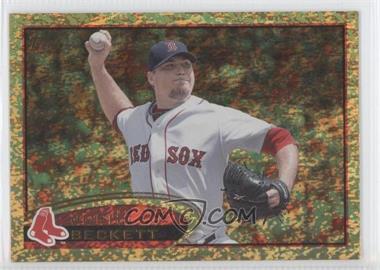 2012 Topps - [Base] - Gold Sparkle #648 - Josh Beckett