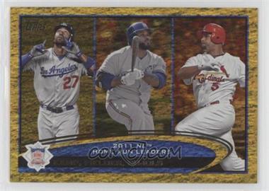 2012 Topps - [Base] - Gold Sparkle #77 - League Leaders - Matt Kemp, Prince Fielder, Albert Pujols