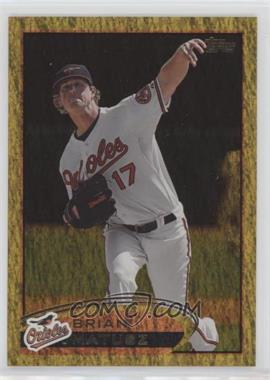 2012 Topps - [Base] - Gold Sparkle #84 - Brian Matusz