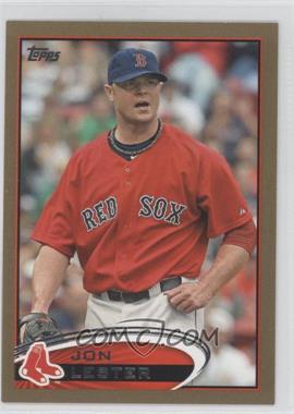 2012 Topps - [Base] - Gold #10 - Jon Lester /2012