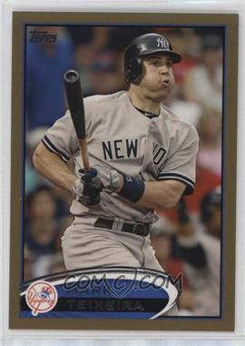 2012 Topps - [Base] - Gold #110 - Mark Teixeira /2012