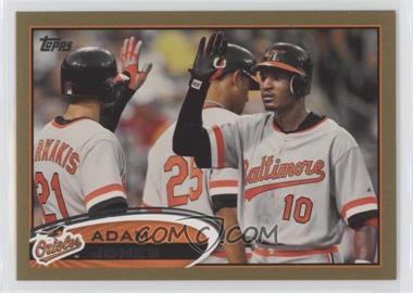 2012 Topps - [Base] - Gold #125 - Adam Jones /2012