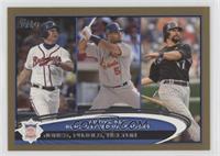 Active Leaders - Chipper Jones, Albert Pujols, Todd Helton #/2,012