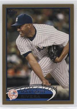 2012 Topps - [Base] - Gold #180 - Mariano Rivera /2012