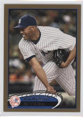 2012 Topps - [Base] - Gold #180 - Mariano Rivera /2012