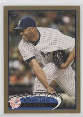 2012 Topps - [Base] - Gold #180 - Mariano Rivera /2012