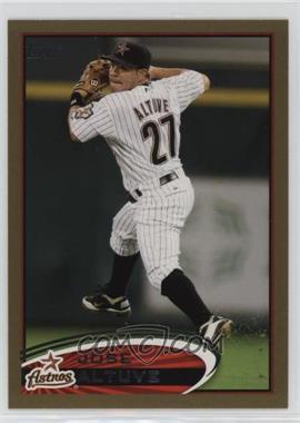 2012 Topps - [Base] - Gold #187 - Jose Altuve /2012