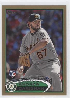 2012 Topps - [Base] - Gold #202 - Andrew Carignan /2012