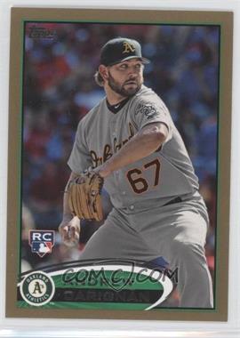 2012 Topps - [Base] - Gold #202 - Andrew Carignan /2012