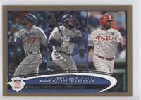 League Leaders - Matt Kemp, Prince Fielder, Ryan Howard #/2,012