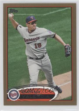 2012 Topps - [Base] - Gold #303 - Danny Valencia /2012