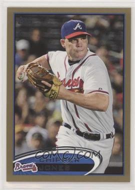 2012 Topps - [Base] - Gold #305 - Chipper Jones /2012