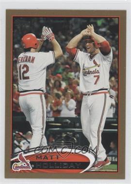 2012 Topps - [Base] - Gold #320 - Matt Holliday /2012