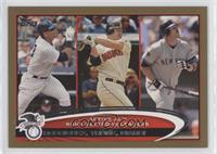 Active Leaders - Alex Rodriguez, Jim Thome, Jason Giambi #/2,012