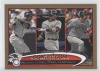 League Leaders - Curtis Granderson, Robinson Cano, Adrian Gonzalez #/2,012