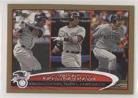 League Leaders - Curtis Granderson, Robinson Cano, Adrian Gonzalez #/2,012