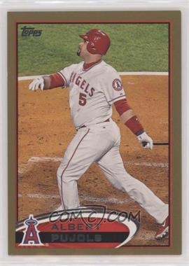 2012 Topps - [Base] - Gold #331 - Albert Pujols /2012