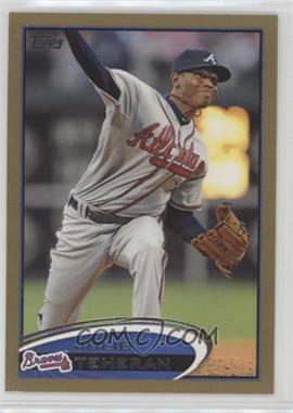 2012 Topps - [Base] - Gold #352 - Julio Teheran /2012