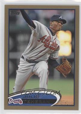 2012 Topps - [Base] - Gold #352 - Julio Teheran /2012