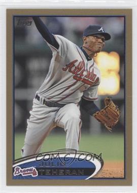 2012 Topps - [Base] - Gold #352 - Julio Teheran /2012