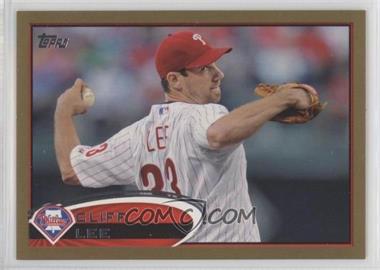 2012 Topps - [Base] - Gold #392 - Cliff Lee /2012