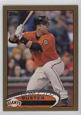 2012 Topps - [Base] - Gold #398 - Buster Posey /2012