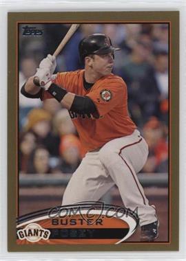 2012 Topps - [Base] - Gold #398 - Buster Posey /2012