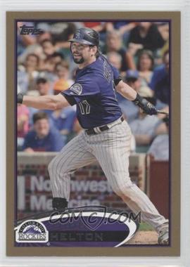 2012 Topps - [Base] - Gold #416 - Todd Helton /2012