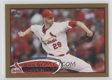 2012 Topps - [Base] - Gold #490 - Chris Carpenter /2012