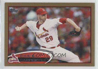 2012 Topps - [Base] - Gold #490 - Chris Carpenter /2012