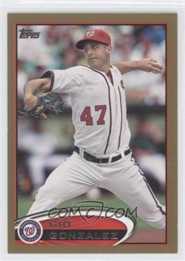 2012 Topps - [Base] - Gold #519 - Gio Gonzalez /2012