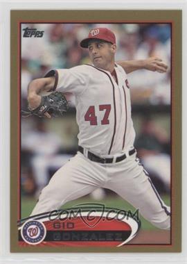 2012 Topps - [Base] - Gold #519 - Gio Gonzalez /2012