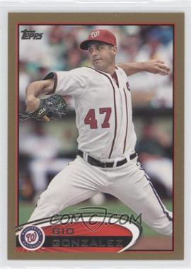 2012 Topps - [Base] - Gold #519 - Gio Gonzalez /2012