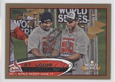 2012 Topps - [Base] - Gold #53 - World Series - St. Louis Cardinals Team /2012