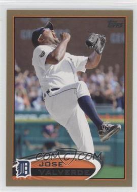 2012 Topps - [Base] - Gold #564 - Jose Valverde /2012