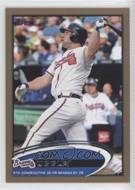 2012 Topps - [Base] - Gold #579 - Dan Uggla /2012