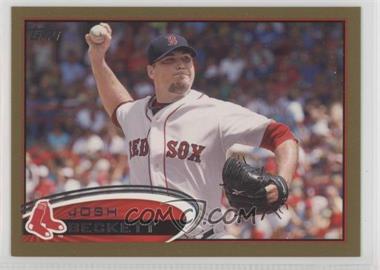 2012 Topps - [Base] - Gold #648 - Josh Beckett /2012