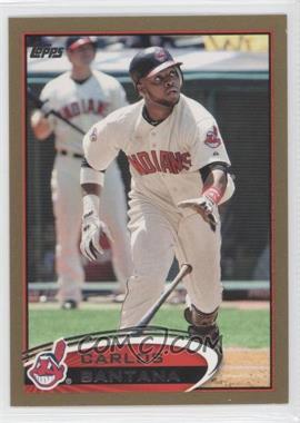 2012 Topps - [Base] - Gold #656 - Carlos Santana /2012