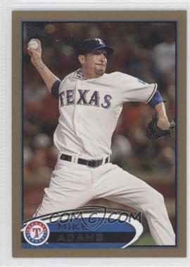 2012 Topps - [Base] - Gold #8 - Mike Adams /2012