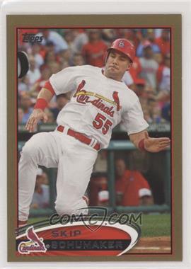 2012 Topps - [Base] - Gold #93 - Skip Schumaker /2012