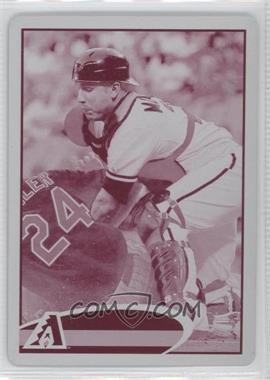 2012 Topps - [Base] - Printing Plate Magenta #288 - Miguel Montero /1