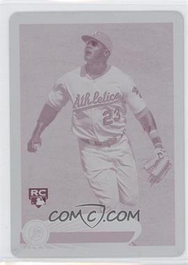 2012 Topps - [Base] - Printing Plate Magenta #36 - Michael Taylor /1