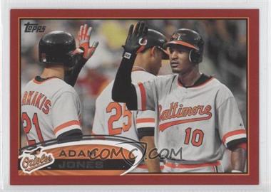 2012 Topps - [Base] - Target Red Border #125 - Adam Jones