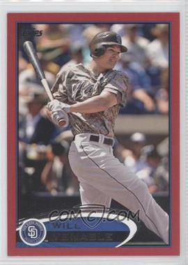 2012 Topps - [Base] - Target Red Border #132 - Will Venable