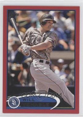 2012 Topps - [Base] - Target Red Border #132 - Will Venable