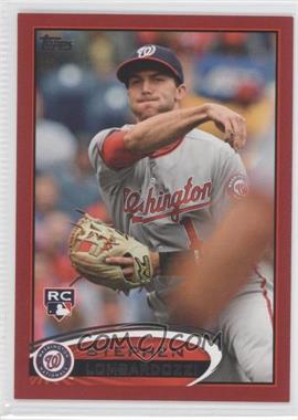 2012 Topps - [Base] - Target Red Border #134 - Stephen Lombardozzi