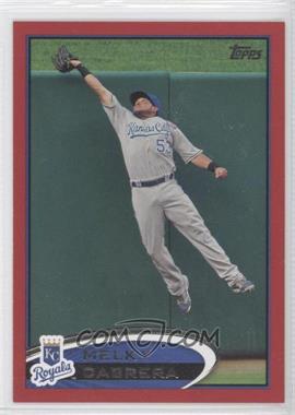 2012 Topps - [Base] - Target Red Border #15 - Melky Cabrera